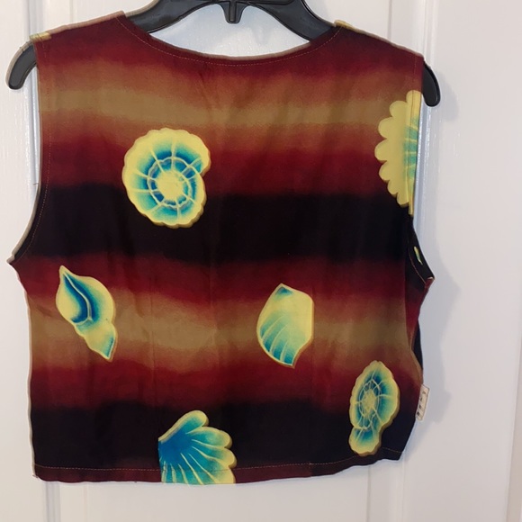 Coconut Pier Top & Wrap Skirt Set  Sz M ,Crop Top & Sarong Skirt NWOT - Picture 7 of 13